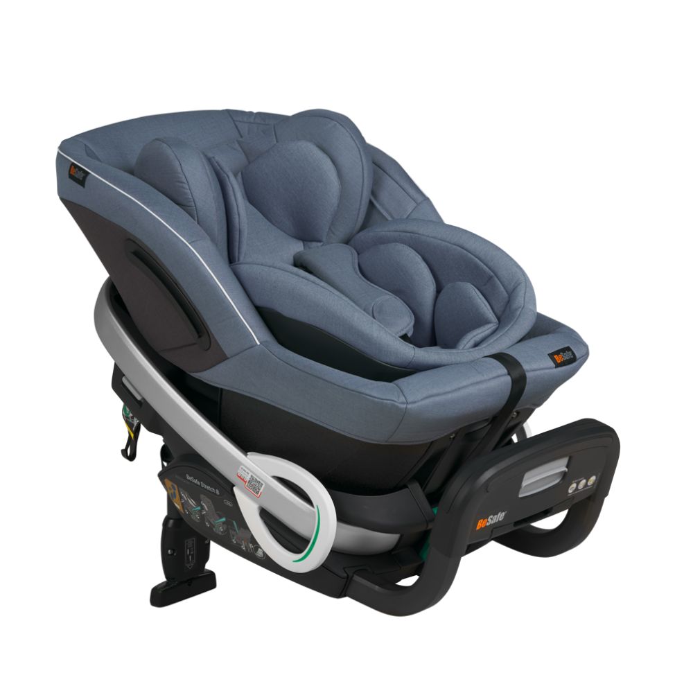 Silla De Auto BeSafe Stretch B Cloud Melange + Asesoría Online Sistemas de retención infantil