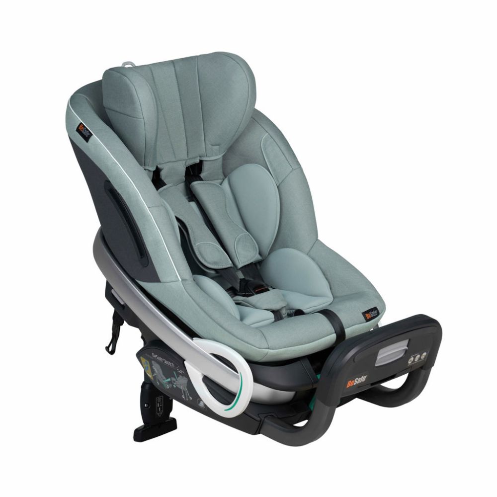 Silla De Auto BeSafe Stretch Sea Green Melange + Asesoría Online Sistemas de retención infantil