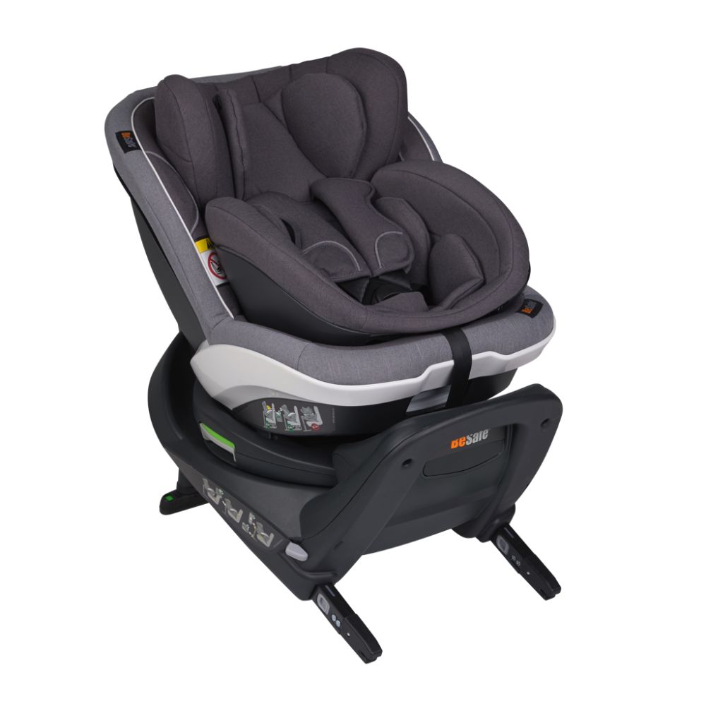Silla Auto Besafe Izi Twist B I-Size Metallic Melange + Asesoría Online Sistemas de retención infantil